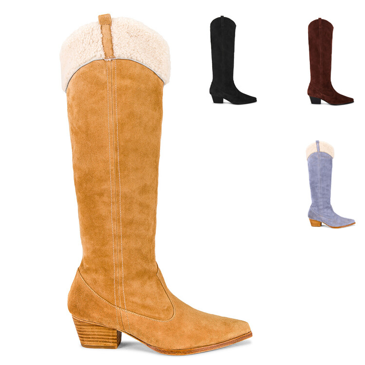 western-boots-suede-mid-heel-chunky-heel-pointed-toe-slip-on_1