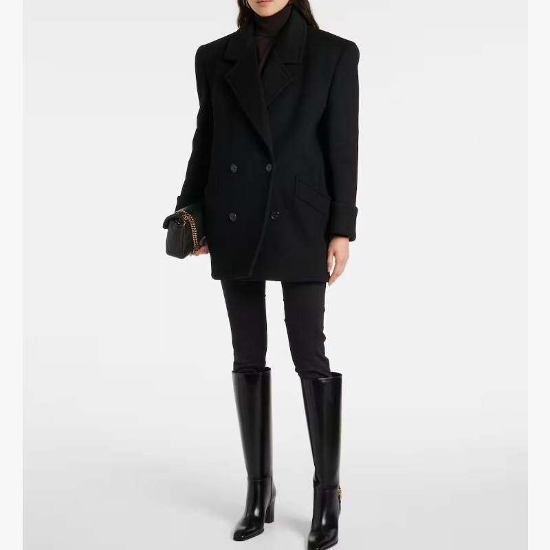 Women's High Shaft Square Toe Chunky Heel Fashion Boots - Style c.html